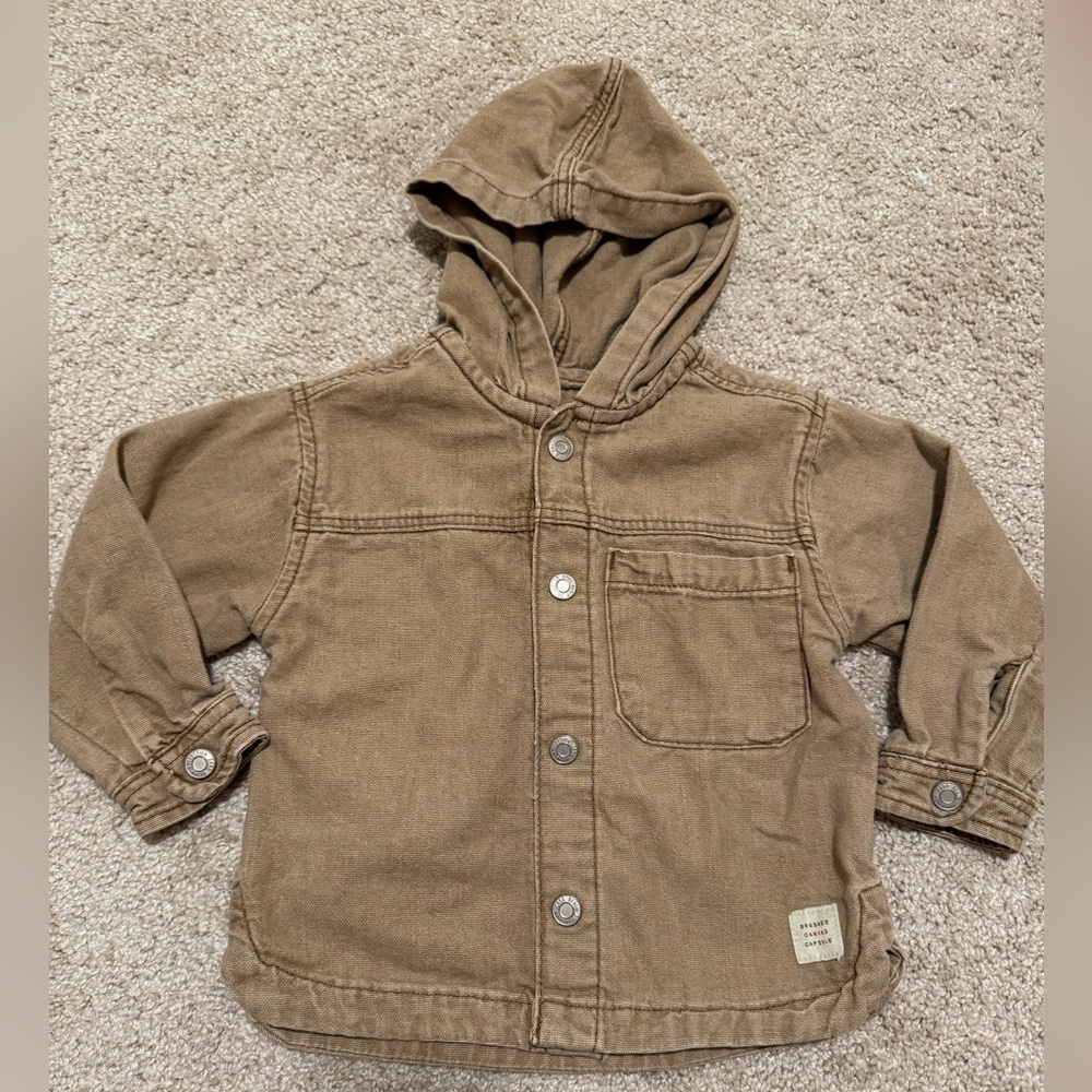 Coat with hood from ZARA size 18-24months